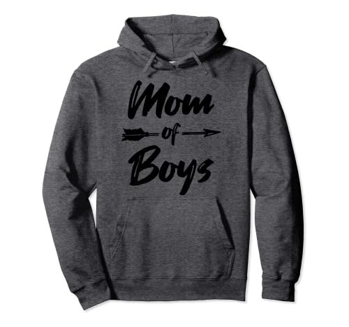 MOM OF BOYS Muttertag Mama Mami Pullover Hoodie von Muttertag Geschenk MOM OF BOYS