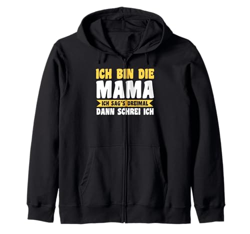 Mutter Team Mama Kapuzenjacke von Muttertag Mama Familie Motive
