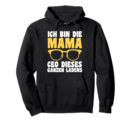 Mutter Team Mama Pullover Hoodie von Muttertag Mama Familie Motive