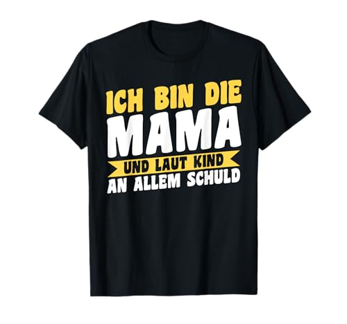 Mutter Team Mama T-Shirt von Muttertag Mama Familie Motive