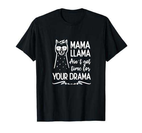 Mama Llama Mutter Geschenk Muttertag Mutti Alpaka T-Shirt von Muttertag Mama Llama Design Geschenke