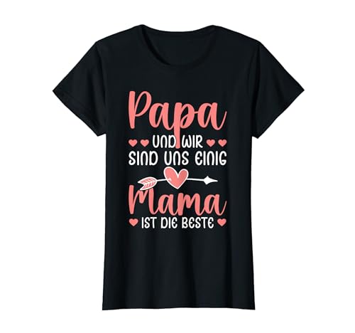 Mama Ist Die Beste Muttertag T-Shirt von Muttertag Mama Mutter Geschenke