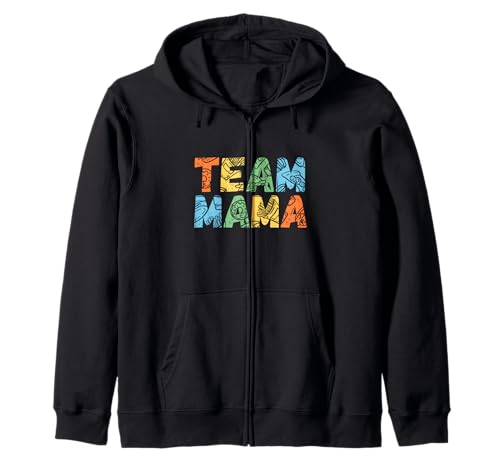 Mutter Team Mama Kapuzenjacke Mutter Team Mama Kapuzenjacke von Muttertag Mutterkind Mama