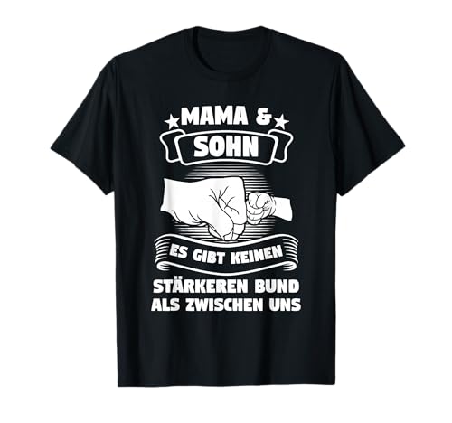 Mama Sohn Partnerlook Werdende Mutter Geschenk T-Shirt Mama Sohn Partnerlook Werdende Mutter Geschenk T-Shirt von Muttertag & Famillie Geschenke