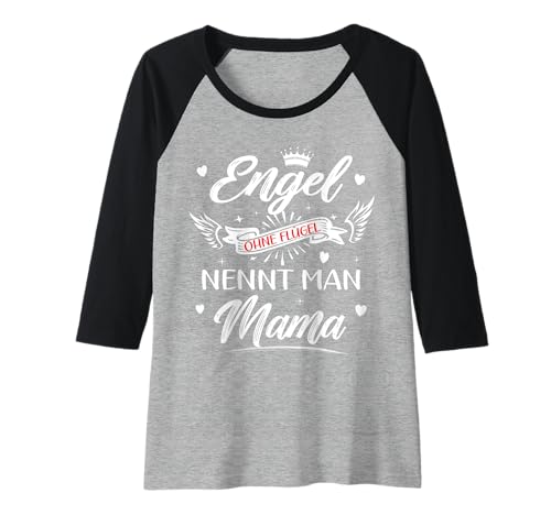 Damen Tollste Mama Mutter Engel Mama Muttertagsgeschenk Muttertag Raglan von Muttertag & Mama Geburtstagsgeschenk Damen