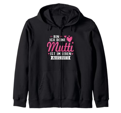Mutti Tutti Mama Muttertag Lustiger Spruch Familie Frauen Kapuzenjacke von Mutti Tutti Mama Muttertag Geschenk Familie Liebe