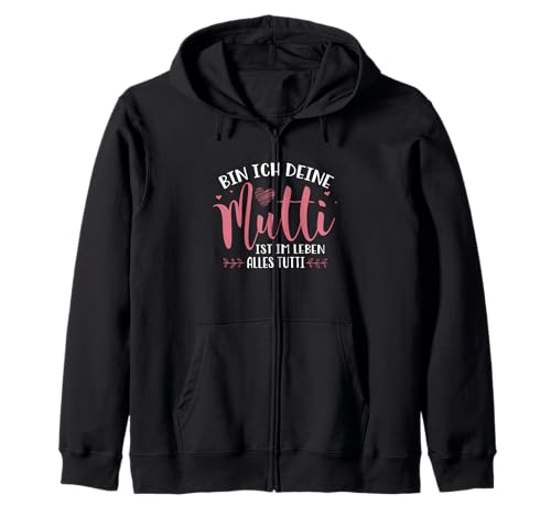 Mutti Tutti Mama Muttertag Lustiger Spruch Familie Frauen Kapuzenjacke von Mutti Tutti Mama Muttertag Geschenk Familie Liebe