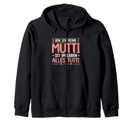 Mutti Tutti Mama Muttertag Lustiger Spruch Familie Frauen Kapuzenjacke von Mutti Tutti Mama Muttertag Geschenk Familie Liebe