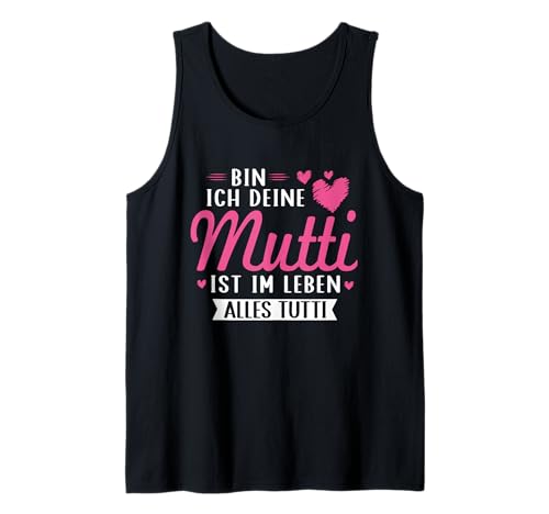Mutti Tutti Mama Muttertag Lustiger Spruch Familie Frauen Tank Top von Mutti Tutti Mama Muttertag Geschenk Familie Liebe