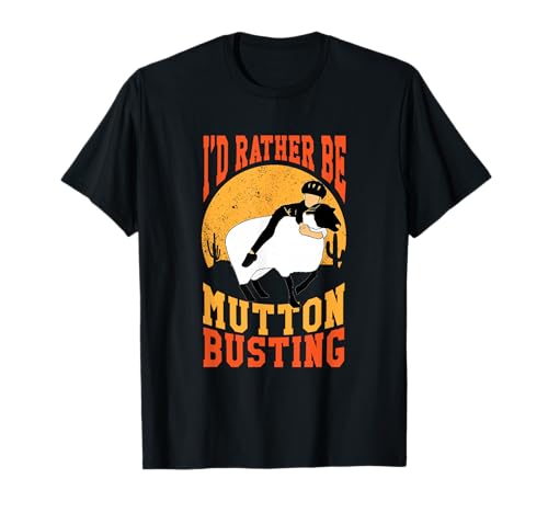 Mutton Busting Sheep Riding für Jugendliche, Rodeo, Kinder, Hammelbrösel T-Shirt Mutton Busting Sheep Riding für Jugendliche, Rodeo, Kinder, Hammelbrösel T-Shirt von Mutton Busting Sheep Riding Mutton Buster Gift