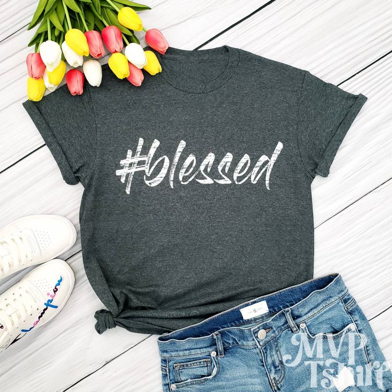 Gesegnetes Shirt, Shirts Mit Sprüchen, #blessed Weekend Passender Weihnachts Pyjama, Mama Neujahrs-Shirt von Mvptshirt