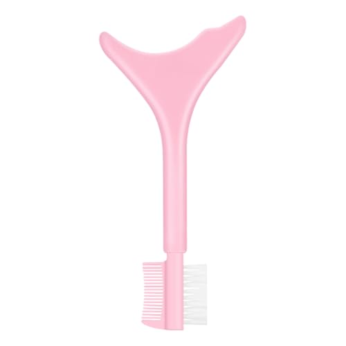 Makeup Tools Wimperntrenner Werkzeug Mascara Guard Applikator Silikon Design Präzisionsstyling Rosa für Frauen Täglicher Gebrauch von Mwkbbn