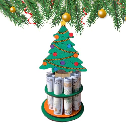 Mwkbbn Weihnachten Geldklammer Geldklammer Clip Halter Dekoration Weihnachten Geldklammer Material Geld Aufbewahrung Clip für Wohnzimmer, Arbeitszimmer, Weihnachtsfeier, Schlafzimmer, B, von Mwkbbn