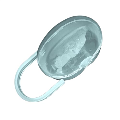 Schnulleretui, transparenter Schnullerbehälter, staubdichte Schnullertasche, Schnulleraufbewahrung, Reise-Schnullerhalter, multifunktionaler Schnulleretui, einfach zu öffnen und zu schließen, für von Mwkbbn
