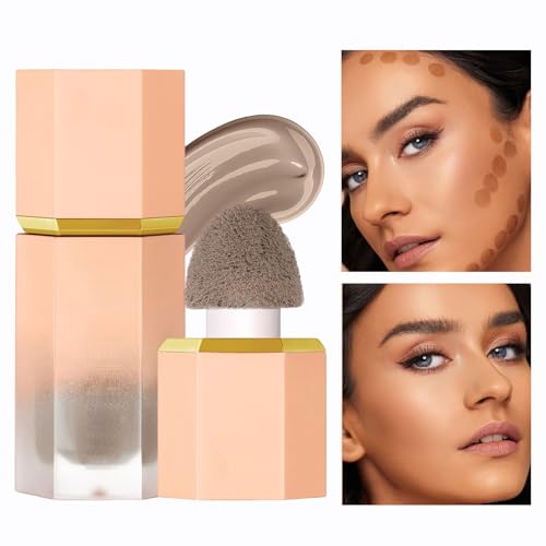 Mwqpgyh Flüssiger Highlighter-Stick,Liquid Beauty Contour | Makeup Contouring Face Skin Sculpt Concealer Stick | Beauty Highlighter Kosmetik für Reisen, Geschäftsreisen, Dates, Pendeln von Mwqpgyh