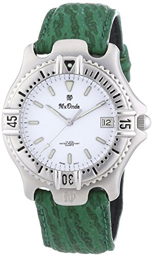 Mx Onda Herren-Armbanduhr XL Analog Quarz Leder 32-6200-15 von Mx Onda