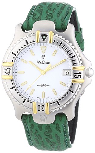 Mx Onda Herren-Armbanduhr XL Analog Quarz Leder 32-6201-15 Mx Onda Herren-Armbanduhr XL Analog Quarz Leder 32-6201-15 von Mx Onda