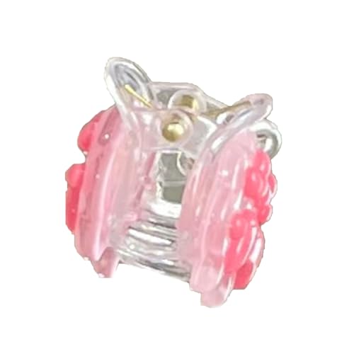 Jelly Hair Claw Cute Hair Clip Pink Y2K Jelly Kitten Hairpin Sweet Handmade Pins Hairpin For Women Girls Cute Hair Clips Small von Mxming