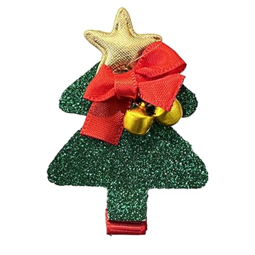 Niedliche Weihnachtsbaum-Haarnadeln, heiße Mädchen, Glitzer, Weihnachtsbaum-Haarspange, Festival-Haarspange für Damen, Pferdeschwanz, Haarspange für Damen, dünnes/dickes Haar, Haarspange für Damen, von Mxming