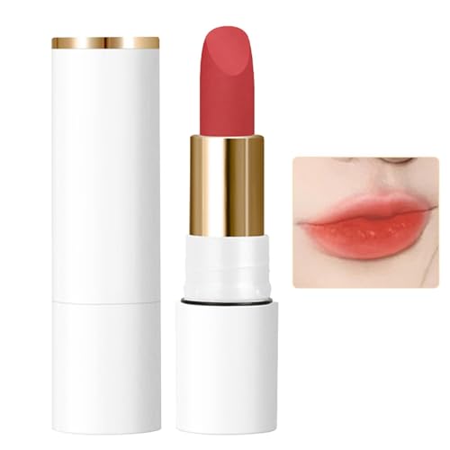 Bisou Balm Lippenstift Bisou Balm Transparenter Matte Nicht Klebender Lipstick, Lang Anhaltender Getönter Lippenbalsam Für Frauen Feuchtigkeitsspendender Kosmetik Für Frauen Und Mädchen, 3,8 G von Mxshc