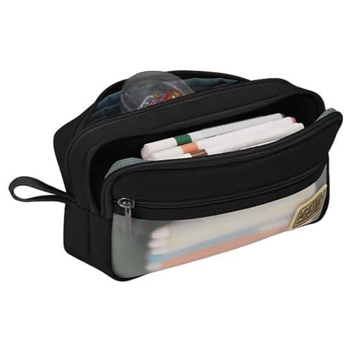 Mxshc Federmäppchen,Großes Reißverschluss-Etui Mit Fächern - Stiftebox Ordner Mit Großem Fassungsvermögen Für Schüler Jugendliche Erwachsene Kinder von Mxshc