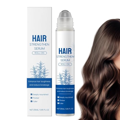 Mxshc Haarwuchs Produkte - Haarwuchs Roller Flüssigkeit - 25 ML Nährende Nicht Fettende Kopfhaut Pflege Roller Lösung für Dünner werdendes Haar Beauty Reise Salon Frauen Männer von Mxshc
