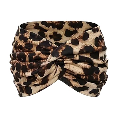 Mxshc Kopfbaender Fuer Damen Boho | Atmungsaktives Sport Haarband - Stilvolle Atmungsaktive Kopfbekleidung für Frauen Hochzeitsfeiern Läuferinnen Musikfestivals Yoga Freizeitmode Begeisterte Radfahren von Mxshc
