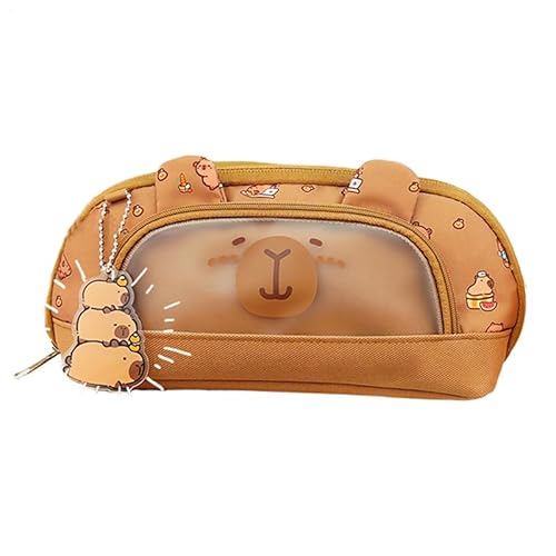 Mxshc Niedliches Tiermotiv Federmäppchen | Federtasche - Großes Fassungsvermögen Niedliches Design Für Mädchen Jugendliche Schule Büro Reise von Mxshc