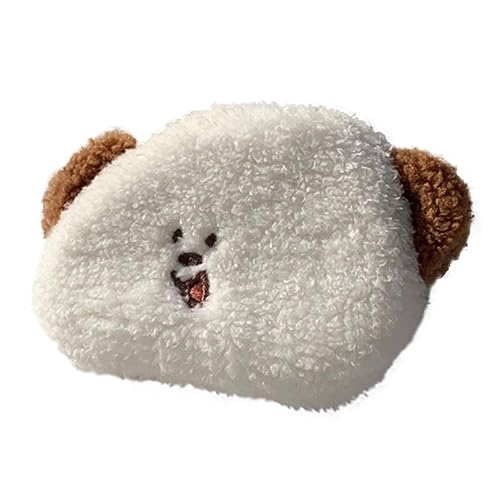 Mxshc Plüschmünze Geldbörse, gefüllte Münzgrundstücke - Cartoonbär Reißveränderung Tiere Geldbörse | Tragbarer Kinderschlüsselhülle, lustiger Kartenhalter, Money Bag für Mädchen Frauen von Mxshc