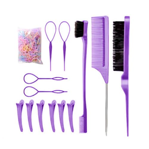 Mxshc Styling Kämme Für Frauen - Volumen Bürste - Entwirr Kamm Haarbürste Für Frauen und Mädchen Salon Anwendung Zum Flechten Volumen Tägliches Styling Mxshc Styling Kämme Für Frauen - Volumen Bürste - Entwirr Kamm Haarbürste Für Frauen und Mädchen Salon Anwendung Zum Flechten Volumen Tägliches Styling von Mxshc