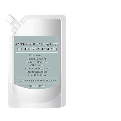 Mxshc Volumizing Shampoo,Stärkendes Volumen Shampoo,300ml Reinigende Kosmetik Mit Pflanzlichen Extrakten | Für Die Tägliche Haarwäsche Frauen Männer Familie von Mxshc