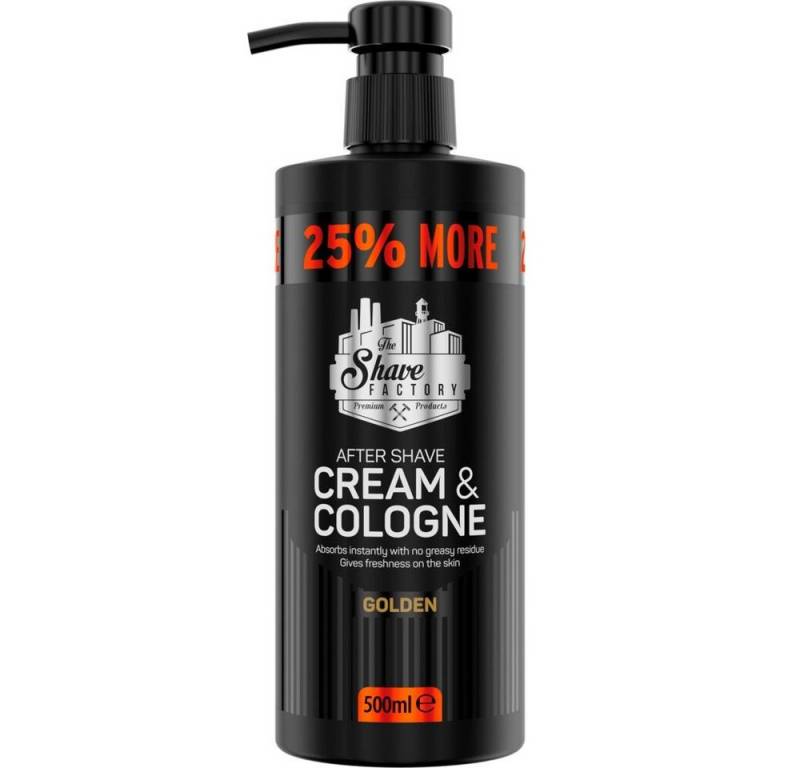 My Basic After-Shave The Shave Factory Cream & Cologne 2in1 500ml Golden von My Basic
