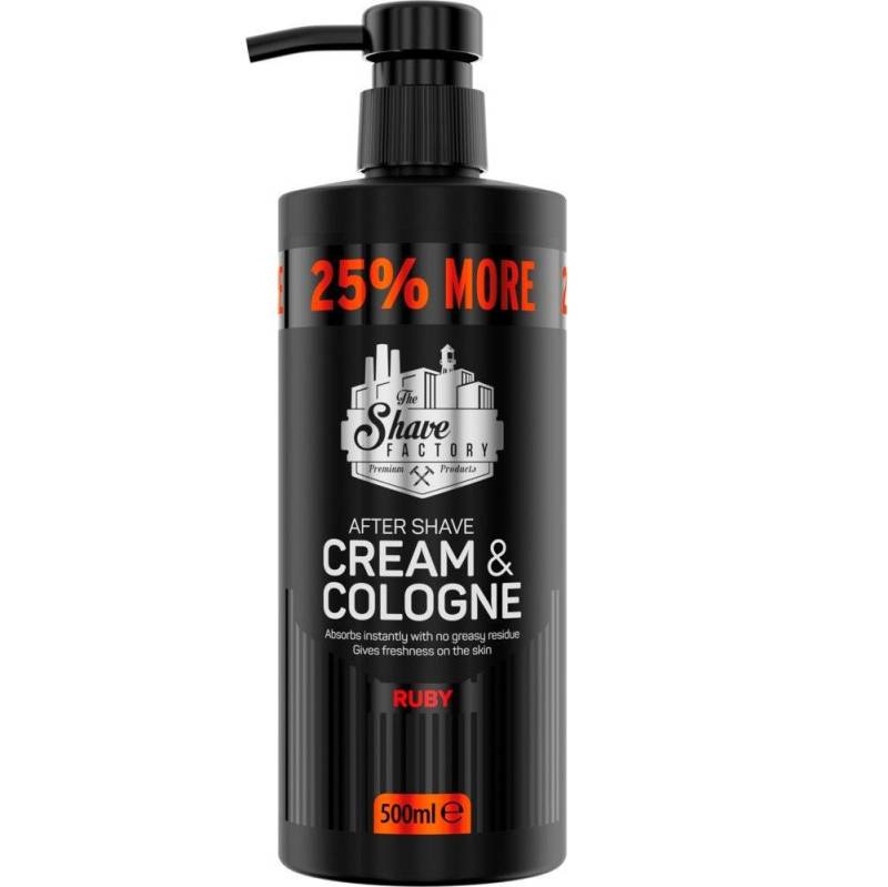 My Basic After-Shave The Shave Factory Cream & Cologne 2in1 500ml Ruby von My Basic