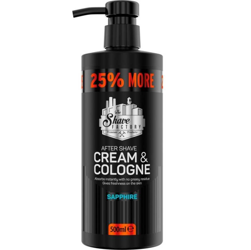 My Basic After-Shave The Shave Factory Cream & Cologne 2in1 500ml Sapphire von My Basic