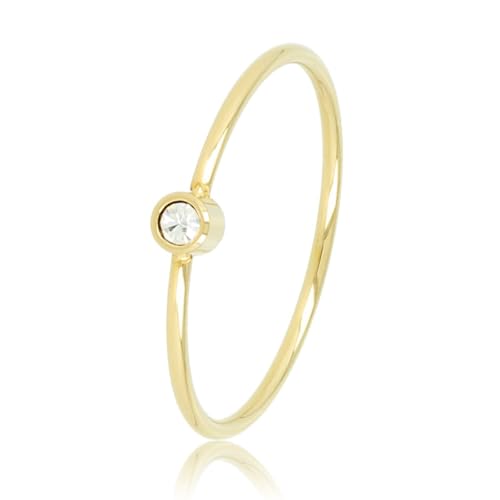 My Bendel - Bedeutung Ring Gold mit Kristallstein- Ringe für Damen - Bleibt schön und Verfärbt nicht - Aussagekräftigen Steinringe - Silber und Gold - mit Luxuriösen Geschenkverpackung von My Bendel
