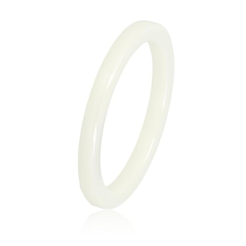 My Bendel Unzerbrechlicher schmaler weißer Keramikring 2 mm- Keramikring - für Damen - 2mm schmal - unzerbrechlich - Ring ist unzerbrechlich und verfärbt Sich Nicht - Bleibt glänzend und krazt Nicht My Bendel Unzerbrechlicher schmaler weißer Keramikring 2 mm- Keramikring - für Damen - 2mm schmal - unzerbrechlich - Ring ist unzerbrechlich und verfärbt Sich Nicht - Bleibt glänzend und krazt Nicht von My Bendel