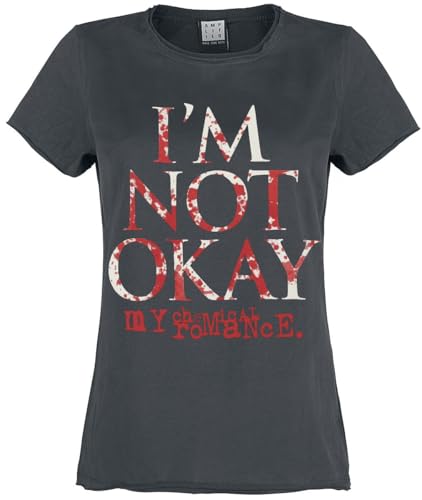 My Chemical Romance Amplified Collection - I'm Not Okay Frauen T-Shirt Charcoal XL von My Chemical Romance
