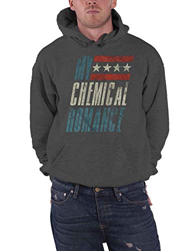 My Chemical Romance Kapuzenpullover Raceway Logo Nue offiziell Herren Charcoal XL von My Chemical Romance