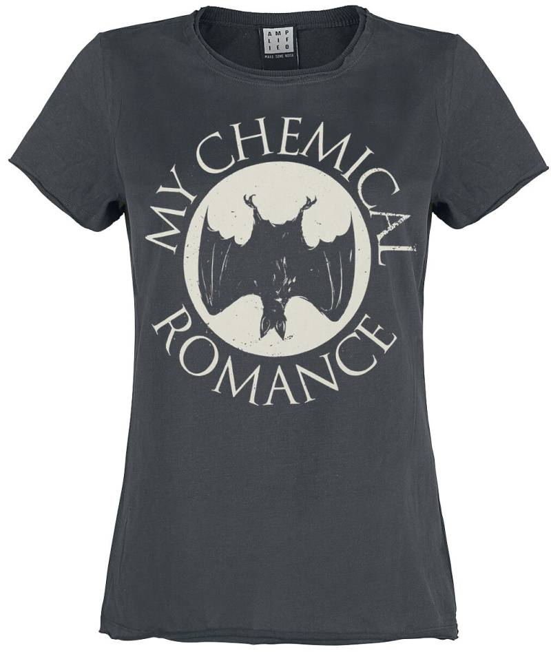 My Chemical Romance T-Shirt - Amplified Collection - Bat - M bis XL - für Damen - Größe XL - charcoal  - Lizenziertes Merchandise! von My Chemical Romance