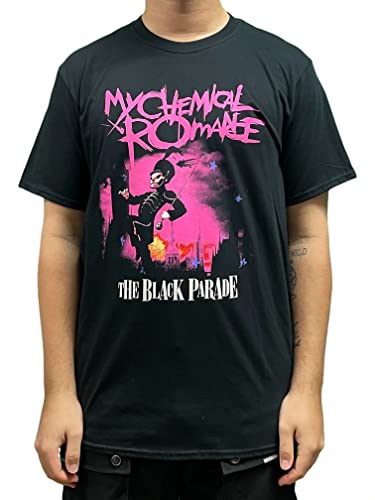 My Chemical Romance T Shirt Schwarz Parade March Band Logo offiziell Herren von My Chemical Romance