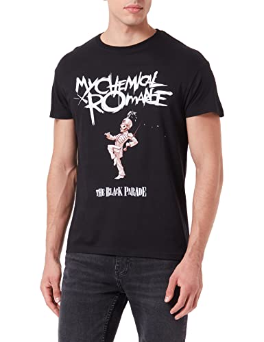 My Chemical Romance T Shirt The Schwarz Parade Cover Band Logo offiziell Herren von My Chemical Romance