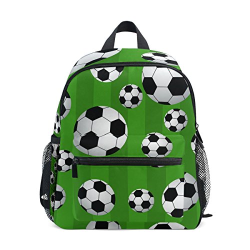 My Daily Kinder-Rucksack mit Fußballmotiv, Kindergartentasche für Vorschulkinder von My Daily