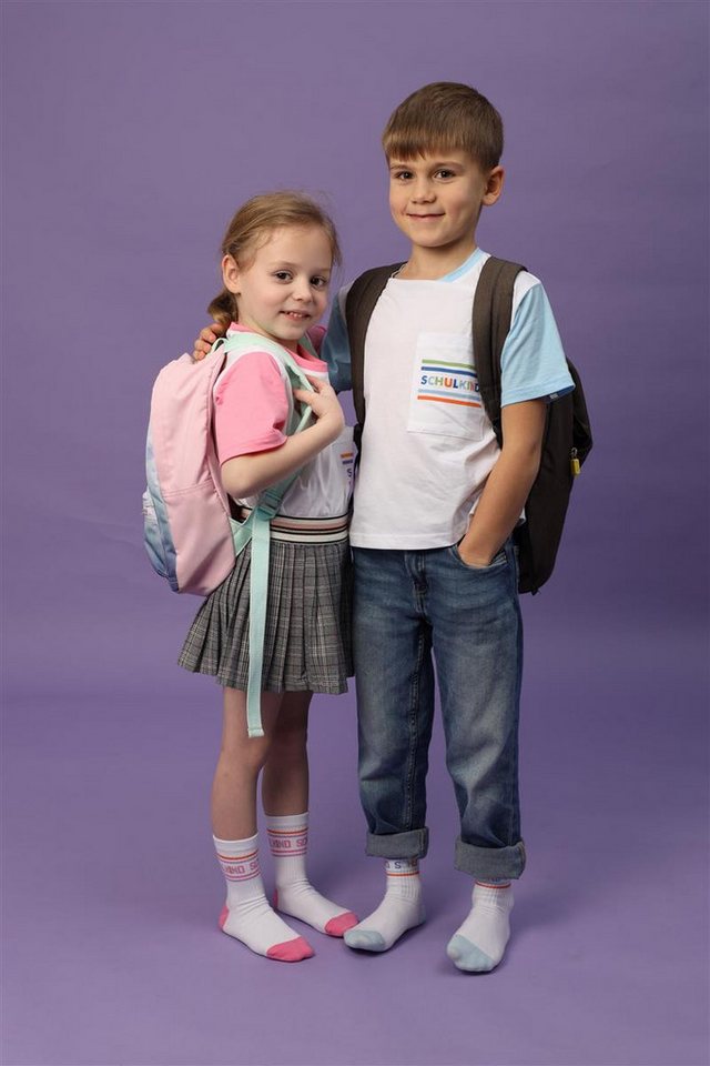 My Day My Dream T-Shirt My Day My Dream T-Shirt Kindershirt Schulkind Hellblau 7-8 Jahre (1-tlg) von My Day My Dream