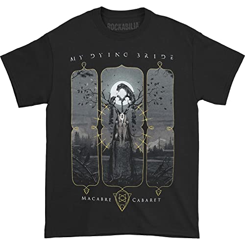 My Dying Bride 'Macabre Cabaret' (Schwarz) T-Shirt (as3, Alpha, l, Regular, Regular) von My Dying Bride
