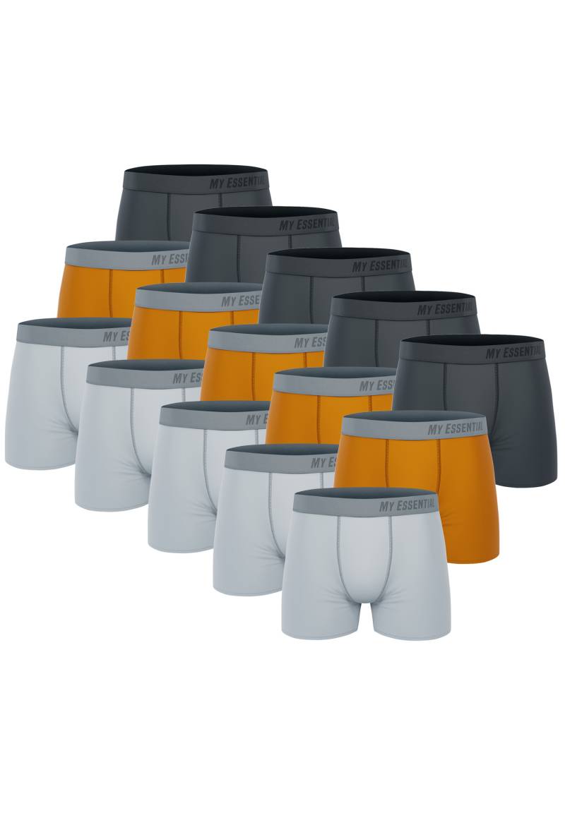 15 er Pack My Essential Clothing Basic Boxershorts Cotton Bio Herren Shorts Unte... von My Essential Clothing