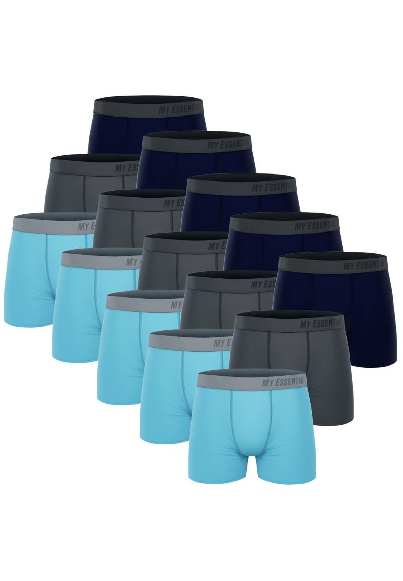 15 er Pack My Essential Clothing Basic Boxershorts Cotton Bio Herren Shorts Unte... von My Essential Clothing