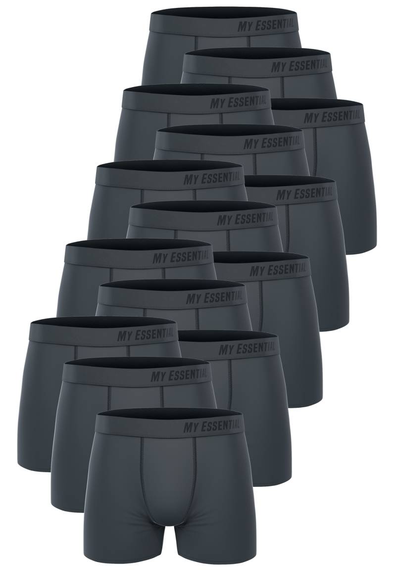 15 er Pack My Essential Clothing Basic Boxershorts Cotton Bio Herren Shorts Unte... von My Essential Clothing