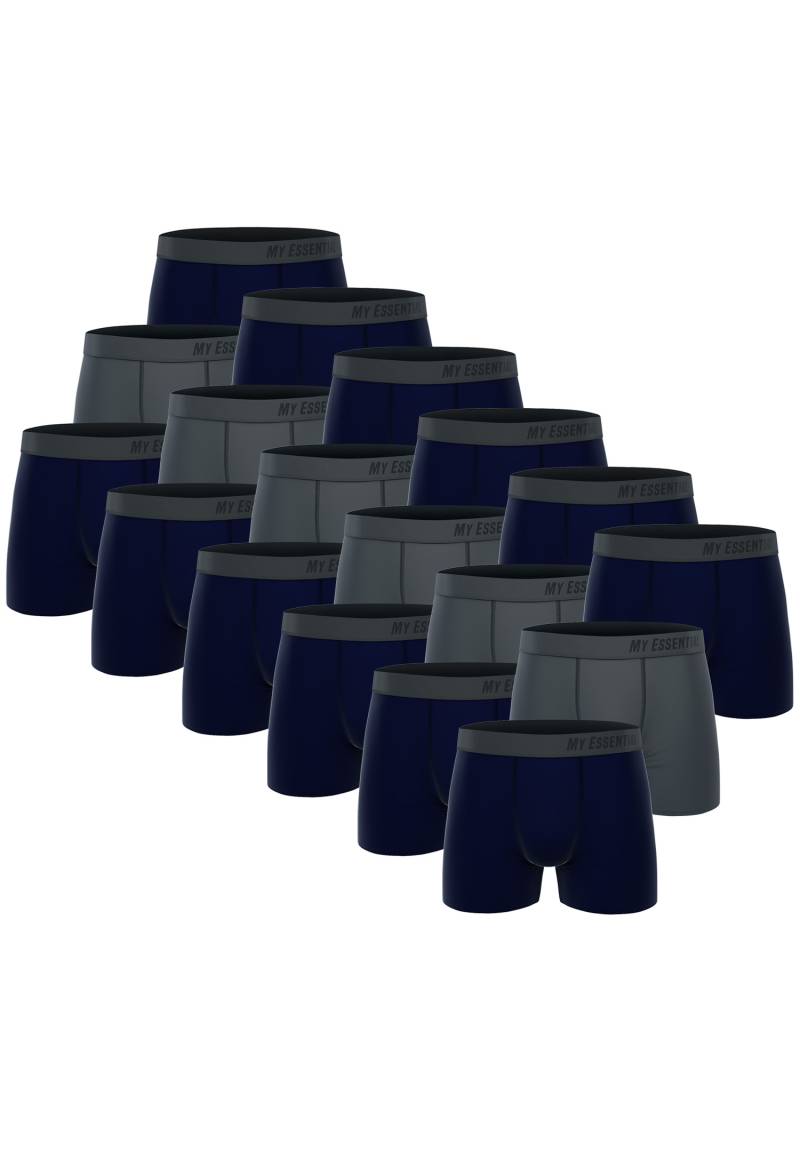 18 er Pack My Essential Clothing Basic Boxershorts Cotton Bio Herren Shorts Unte... von My Essential Clothing