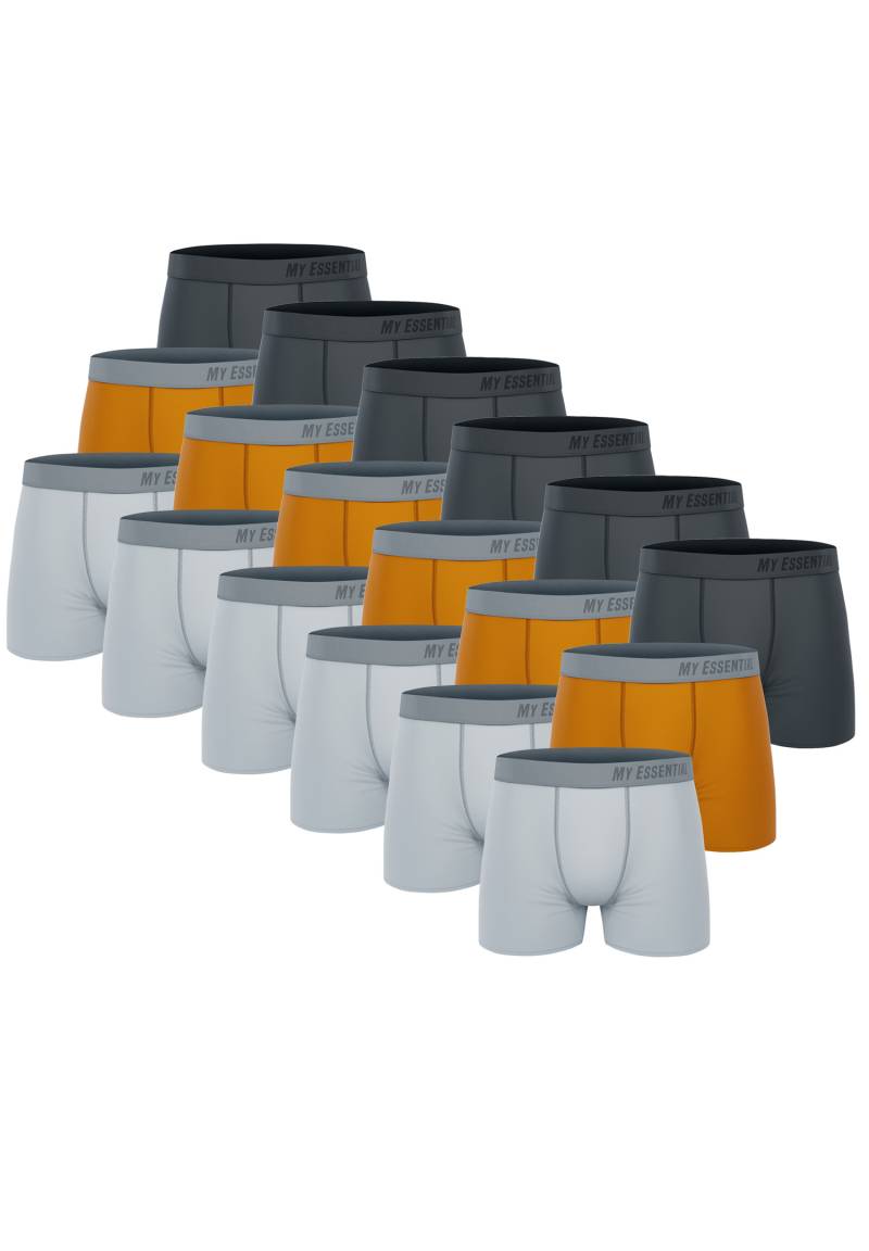 18 er Pack My Essential Clothing Basic Boxershorts Cotton Bio Herren Shorts Unte... von My Essential Clothing