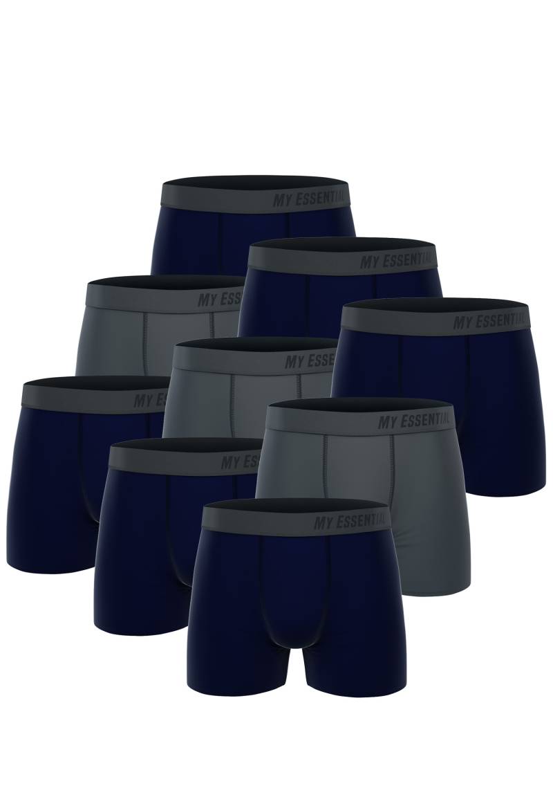 9 er Pack My Essential Clothing Basic Boxershorts Cotton Bio Herren Shorts Unter... von My Essential Clothing